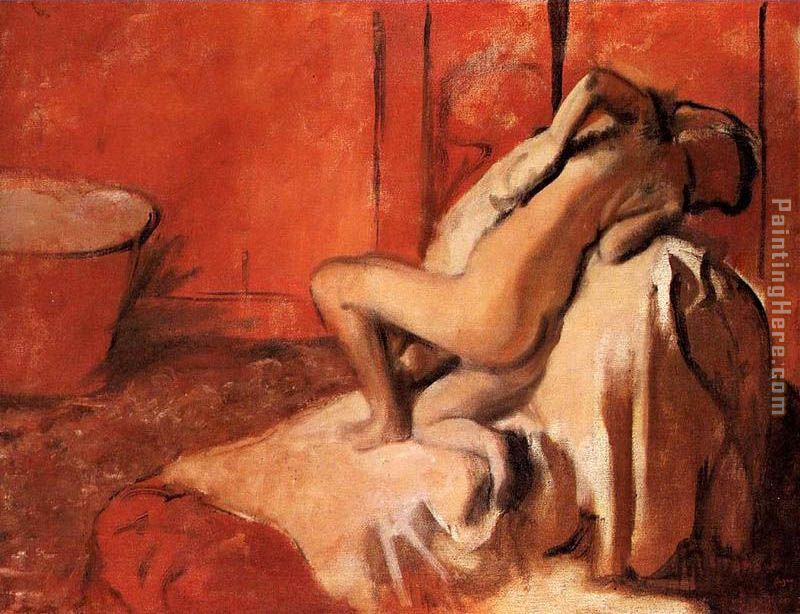 Edgar Degas After the Bath XI